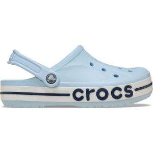 Crocs Boys’ Classic Graphic Monster Print Clogs(Mineral Blue)