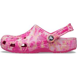 Crocs Kids’ Classic Clogs(Pink Bleached Dye)