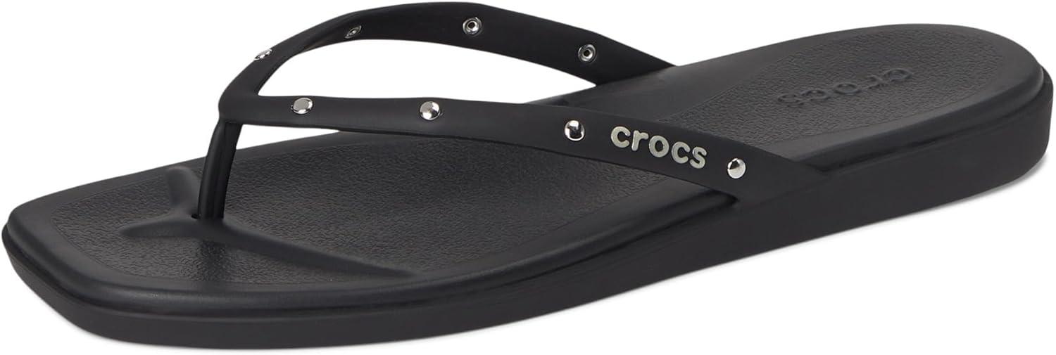 image:imageCrocs Miami Flip FlopsBlack Studs