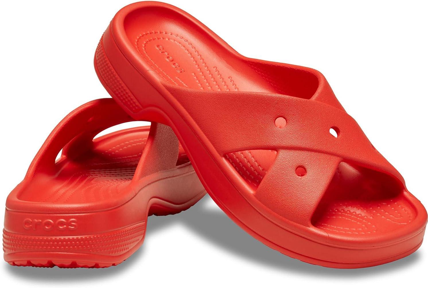 image:imageCrocs Womens Classic Cross Strap SandalsCherry Red