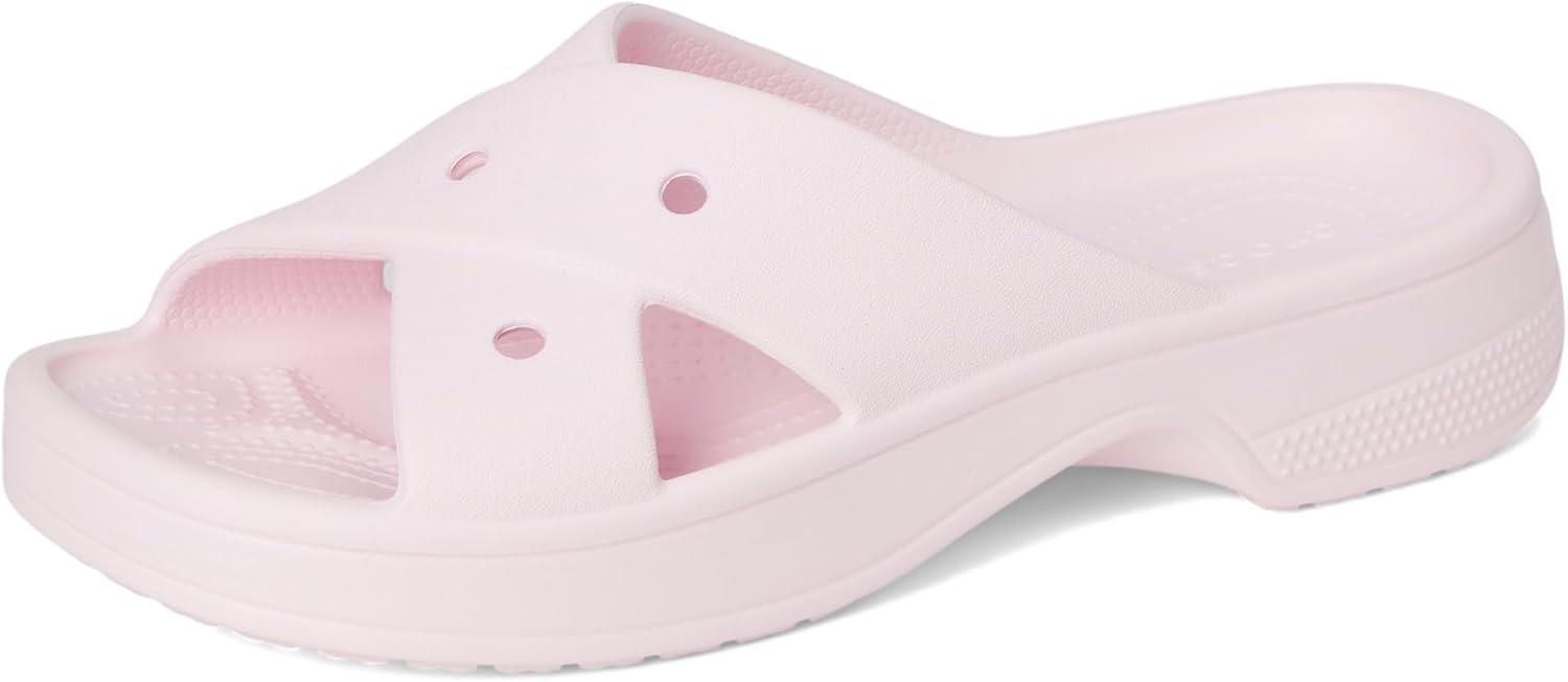 image:imageCrocs Womens Classic Cross Strap SandalsPink Milk