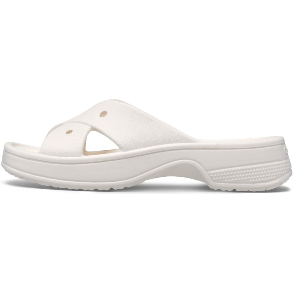 image:imageCrocs Womens Classic Cross Strap SandalsChalk