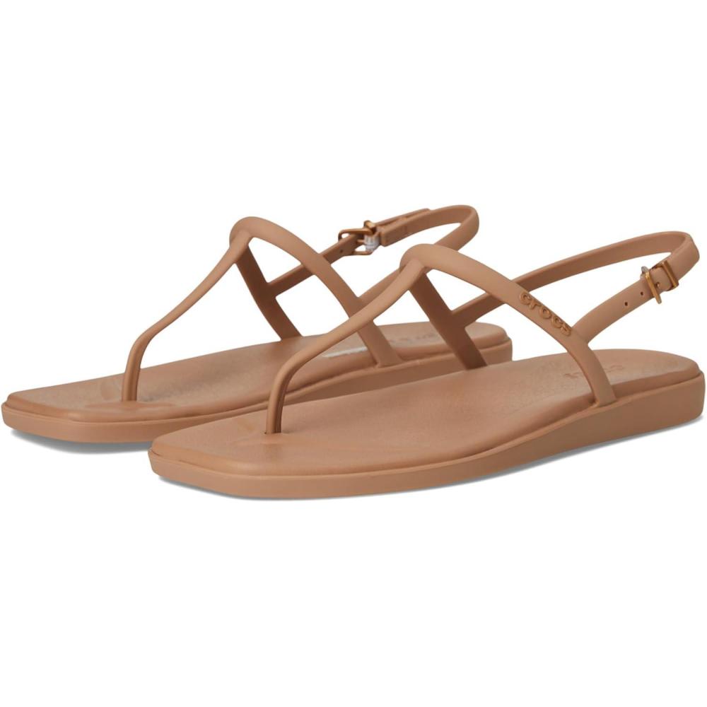image:imageCrocs Womens Miami Thong SandalMilk Chocolate
