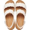 Crocs Women’s Brooklyn Woven Low Wedge Sandals(Chalk Woven)