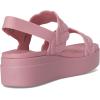 Crocs Women’s Brooklyn Woven Low Wedge Sandals(Rosett Woven)