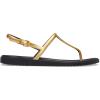 Crocs Women’s Miami Thong Sandal(Metallic Black)