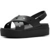 Black/Cross-strap