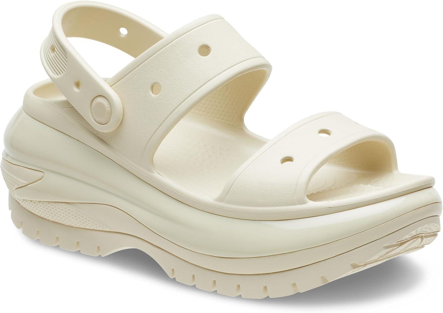 image:imageCrocs Classic Mega Crush SandalBone