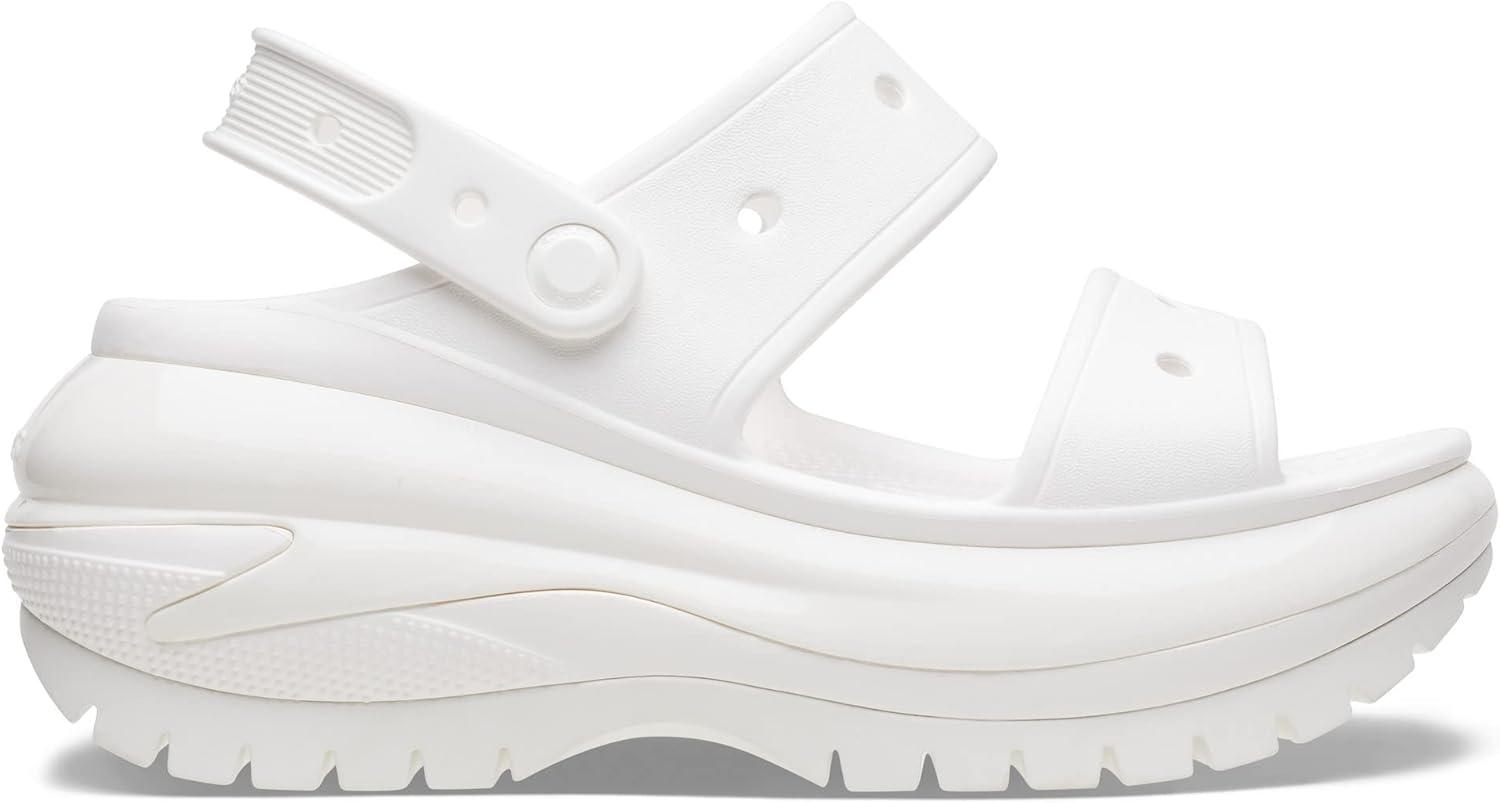 image:imageCrocs Classic Mega Crush SandalWhite