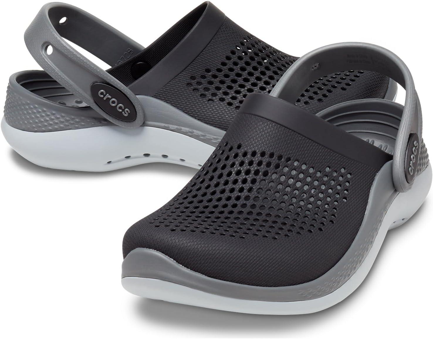 image:imageCrocs UnisexChild Kids Literide 360 ClogBlackSlate Grey