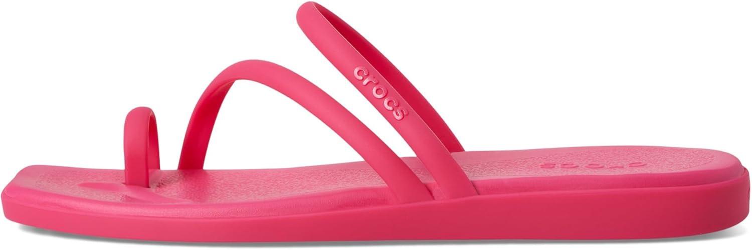 image:imageCrocs Womens Miami Toe Loop Sandal FlatDragon Fruit
