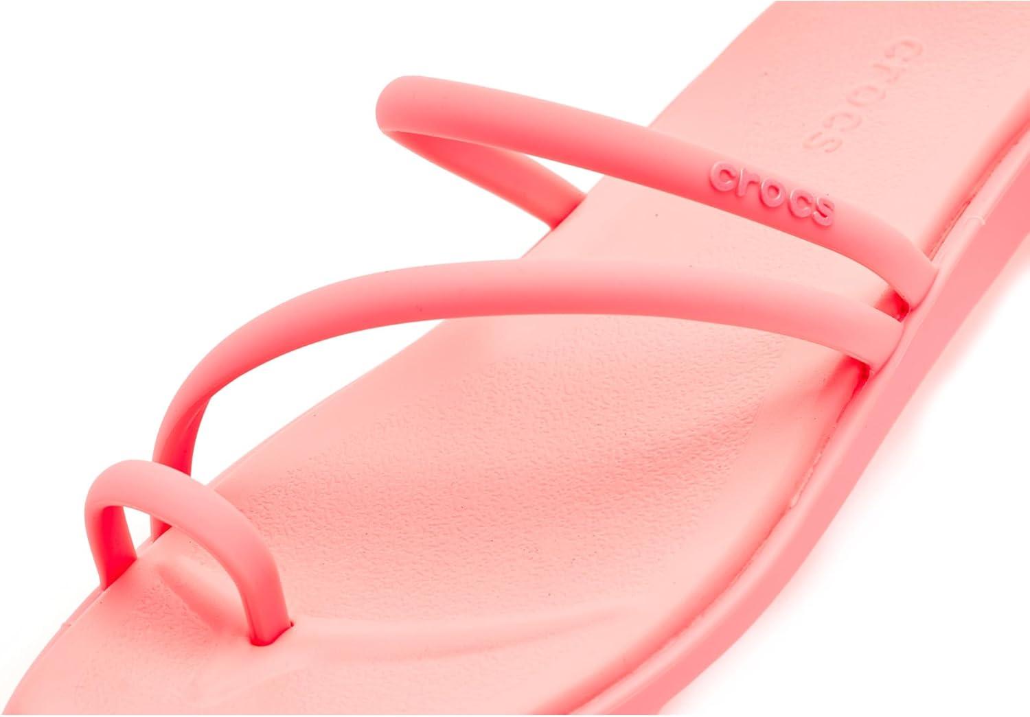 image:imageCrocs Womens Miami Toe Loop Sandal FlatGuava