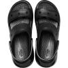 Crocs Classic Mega Crush Sandal(Black)
