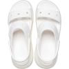 Crocs Classic Mega Crush Sandal(White)