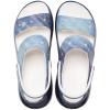 Crocs Classic Mega Crush Sandal(White/Multi Denim)