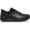 Crocs Men’s Bistro No Hands Work Sneakers | Enclosed Toe | Slip Resistant | All Day Comfort(Black/Black/Black)