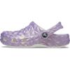 Crocs Unisex Adult Classic Geometric Clog(White/Iridescent)