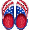 Crocs Unisex-Child Classic American Flag Clogs (Toddler/Little Kid/Big Kid)(Multi)