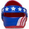 Crocs Unisex-Child Classic American Flag Clogs (Toddler/Little Kid/Big Kid)(Multi)