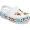 Crocs Unisex-Child Crocband Peanuts Clogs, Kids and Toddler Shoes(Multi/Peanuts)