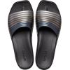 Crocs Women’s Miami Slide(Metallic Black)
