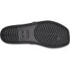 Crocs Women’s Miami Toe Loop Sandal Flat(Black)