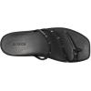 Crocs Women’s Miami Toe Loop Sandal Flat(Black Studs)