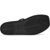 Crocs Women’s Miami Toe Loop Sandal Flat(Black Studs)