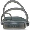 Crocs Women’s Miami Toe Loop Sandal Flat(Carbon Jelly)