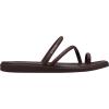 Crocs Women’s Miami Toe Loop Sandal Flat(Coffee)