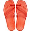 Crocs Women’s Miami Toe Loop Sandal Flat(Lava)