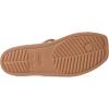 Crocs Women’s Miami Toe Loop Sandal Flat(Milk Chocolate)