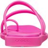 Crocs Women’s Miami Toe Loop Sandal Flat(Pink Crush)