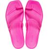 Crocs Women’s Miami Toe Loop Sandal Flat(Pink Crush)