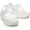 Crocs Classic Mega Crush Sandal(White)
