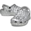Crocs Unisex Adult Classic Geometric Clog(Silver)