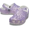 Crocs Unisex Adult Classic Geometric Clog(White/Iridescent)
