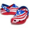 Crocs Unisex-Child Classic American Flag Clogs (Toddler/Little Kid/Big Kid)(Multi)