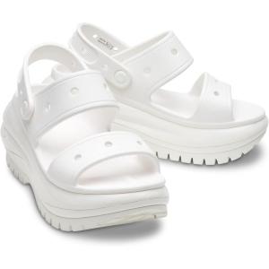 Crocs Classic Mega Crush Sandal(White)