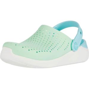 Crocs Unisex-Child Kids’ Literide 360 Clog(Neo Mint/White)