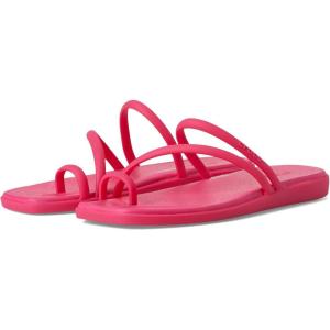 Crocs Women’s Miami Toe Loop Sandal Flat(Dragon Fruit)