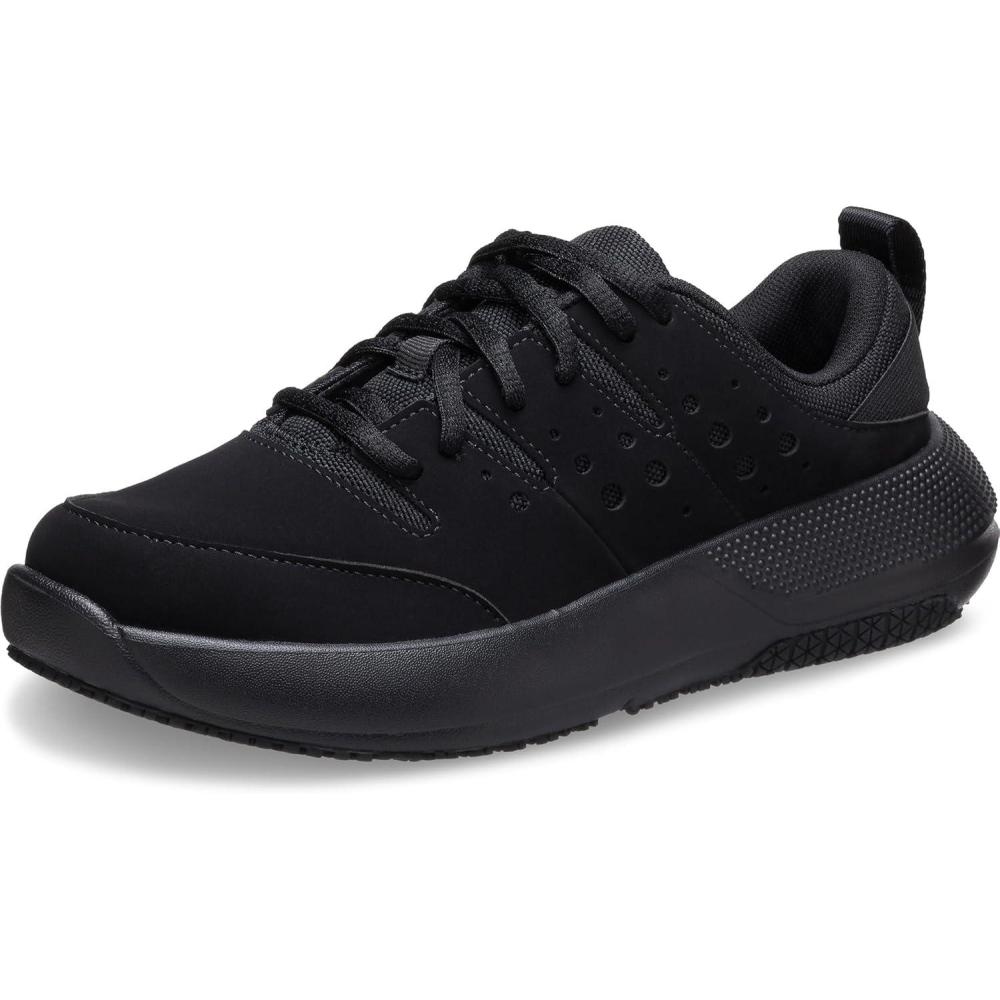image:imageCrocs Womens On The Clock Work SneakerBlack