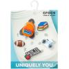 Crocs Boys’ Classic Graphic Monster Print Clogs(Back To School 5-Pack)
