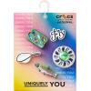 Crocs Boys’ Classic Graphic Monster Print Clogs(Fly Fishing)