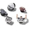 Crocs Boys’ Classic Graphic Monster Print Clogs(Football Team)