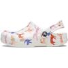 Crocs Boys’ Classic Graphic Monster Print Clogs(Unicorn)