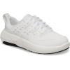 Crocs Women’s On The Clock Work Sneaker(White/White)