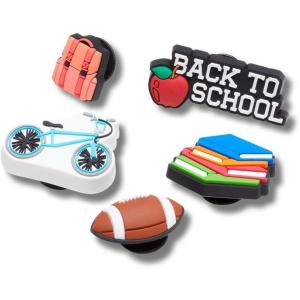 Crocs Boys’ Classic Graphic Monster Print Clogs(Back To School 5-Pack)