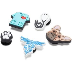 Crocs Boys’ Classic Graphic Monster Print Clogs(Vet 5-Pack)