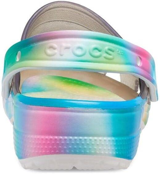 image:imageCrocs Kids Classic ClogsTranslucent Solar Rainbow Pastel